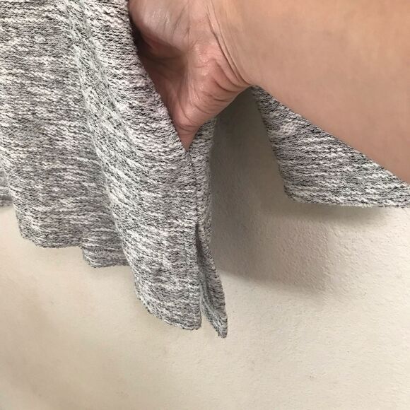 14th & Union gray V-neck tunic sweater XL - Picture 4 of 7